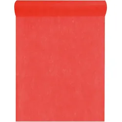 Santex, Tischdecke, Tischläufer in Rot (10m) (1000 x 30 cm)