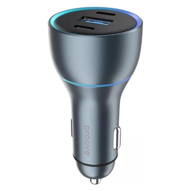 Proove - Super Charge Car Charger, 2x USB-C, 1x USB-A, 130W, Schwarz (OTHER)