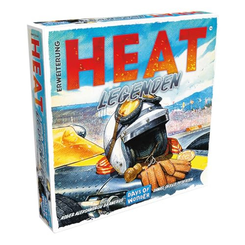 Asmodee Heat Legenden Duitse versie uitbreiding voor 1-5 spelers