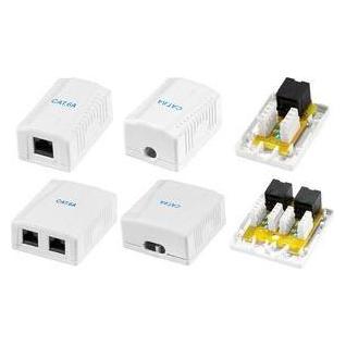 LogiLink Cat.6A Anschlussdose 1 x RJ45, ungeschirmt (NP0100)