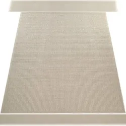KADIMA DESIGN Outdoor Teppich Natur Balkon, Terrasse schmutzabweisend Beige Rechteckig 60x100 | 100% Polypropylen, Rücken aus Polypropylen | pflegeleicht