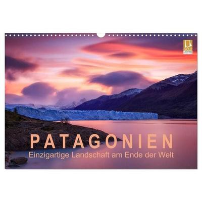 Patagonien: Einzigartige Landschaft am Ende der Welt (Wandkalender 2027 DIN A3 quer), CALVENDO Monatskalender