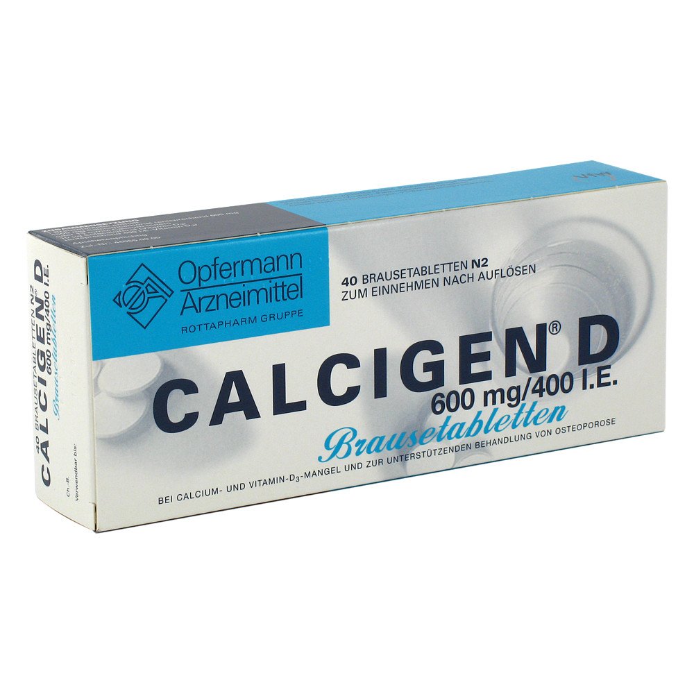 Cooper Consumer Health Deutschland GmbH CALCIGEN D 600mg/400 internationale Einheiten 00662178