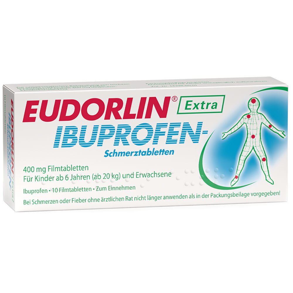 Eudorlin extra Ibuprofen Schmerztabl. 10 St Filmtabletten