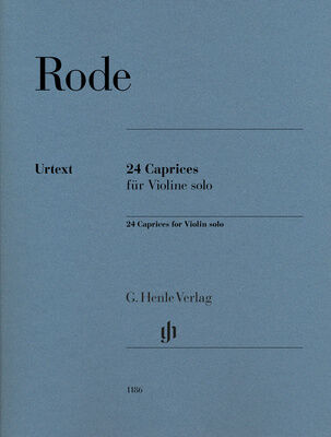 Henle Verlag Rode 24 Caprices Violin