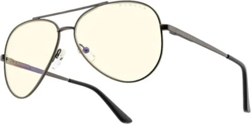 GUNNAR Maverick Gunmetal, helles Glas