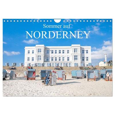 Sommer auf Norderney (Wandkalender 2026 DIN A4 quer), CALVENDO Monatskalender