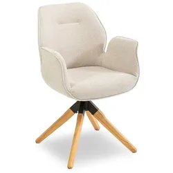 Actona Stuhl Aura Stoff Beige