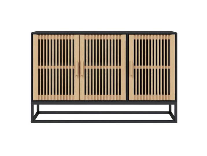 Enfilade de rangement Noir - LEMON® Buffet bas - noir - 105x30x65cm - Bois d'ingénierie 946 - Soldes