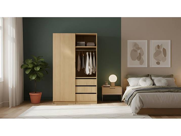 Kleiderschrank aus Eiche Premium Dekore Eiche
