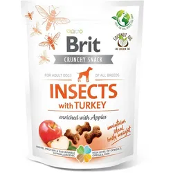 BRIT CARE Dog Crunchy Cracker Insects rich in Turkey 200g