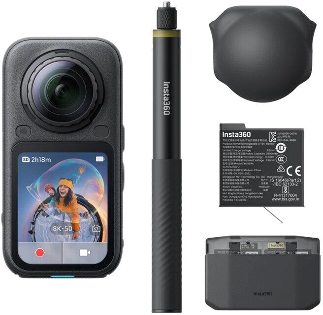 CÂMARA INSTA360 X6 ESSENTIALS BDL BL