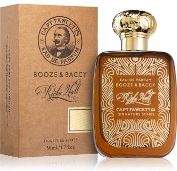 Captain Fawcett Booze & Baccy Ricki Hall Eau de Parfum para homens 50 ml. Booze & Baccy Ricki Hall