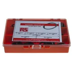 RS PRO, Muttern + Unterlegscheiben, Satz selbstz Unterlegdichtscheiben metr