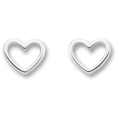 Paar Ohrstecker ONE ELEMENT "Herz Ohrringe Ohrstecker aus 925 Silber", silber, Ohrringe, Damen, Damen, Silber 925 (Sterlingsilber), Ein Geschenk von Herzen – zart, elegant & voller Symbolik