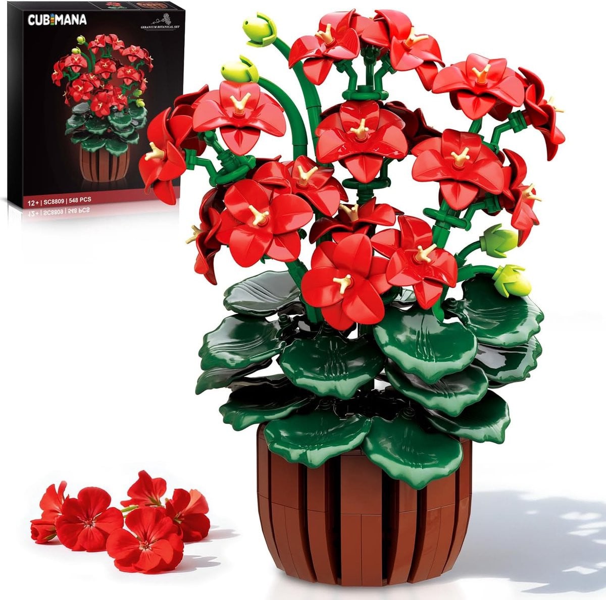 Realistisch Bloemen Bouwpakket Bloemstuk Bonsai voor Decoratie