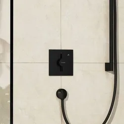 hansgrohe DuoTurn E Mischer 75617670 Unterputz, für 1 Verbraucher, mattschwarz