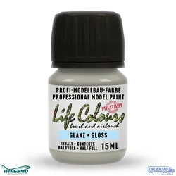Elita Farben Life Colours FS 16440 Light Gull Gray glanz 15 ml