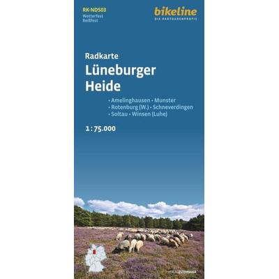 Radkarte Lüneburger Heide, Sonstige von , Esterbauer, 978-3-7111-0216-4
