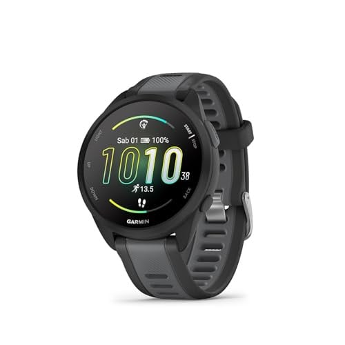 Garmin Forerunner 165 GPS Sporthorloge Black Grey