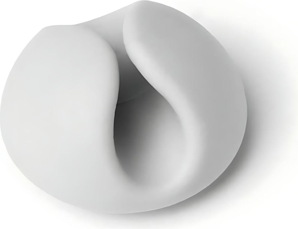 Durable Kabelklemmen CAVOLINE CLIP 1, 6 stuks, Grijs
