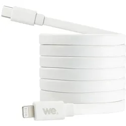 We-Vibe WE C ble USB-C/Lightning m le/m le plat 1m - blanc (1 m), USB Kabel