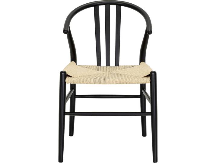 Moderner Stuhl Laiko Buche schwarz - Stuhl