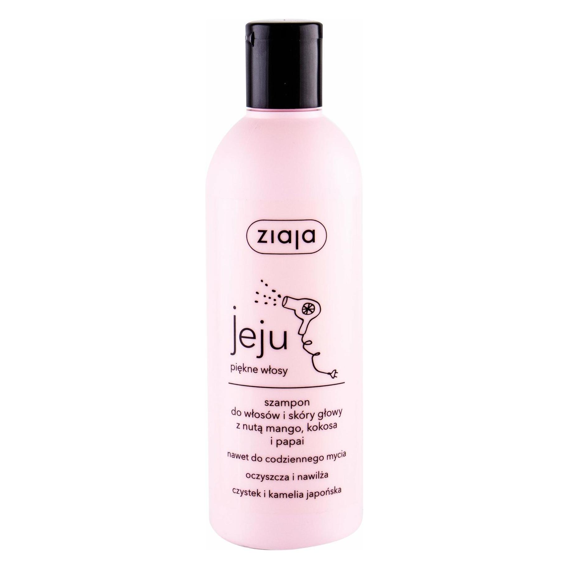 Ziaja Jeju Shampoo ( Coconut. Mango. Papaya ) - Shampoo (Flüssiges Shampoo, 300 ml) (33081091)