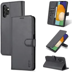 König Design Hülle Handy Schutz für Samsung Galaxy A13 4G Case Cover Tasche Wallet 360 Grad (Samsung Galaxy A13 4G), Smartphone Hülle, Schwarz