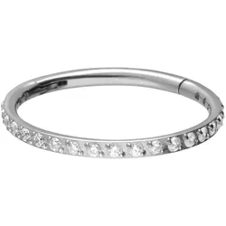 Titan Segmentring Clicker EINGEFASSTE KRISTALLE