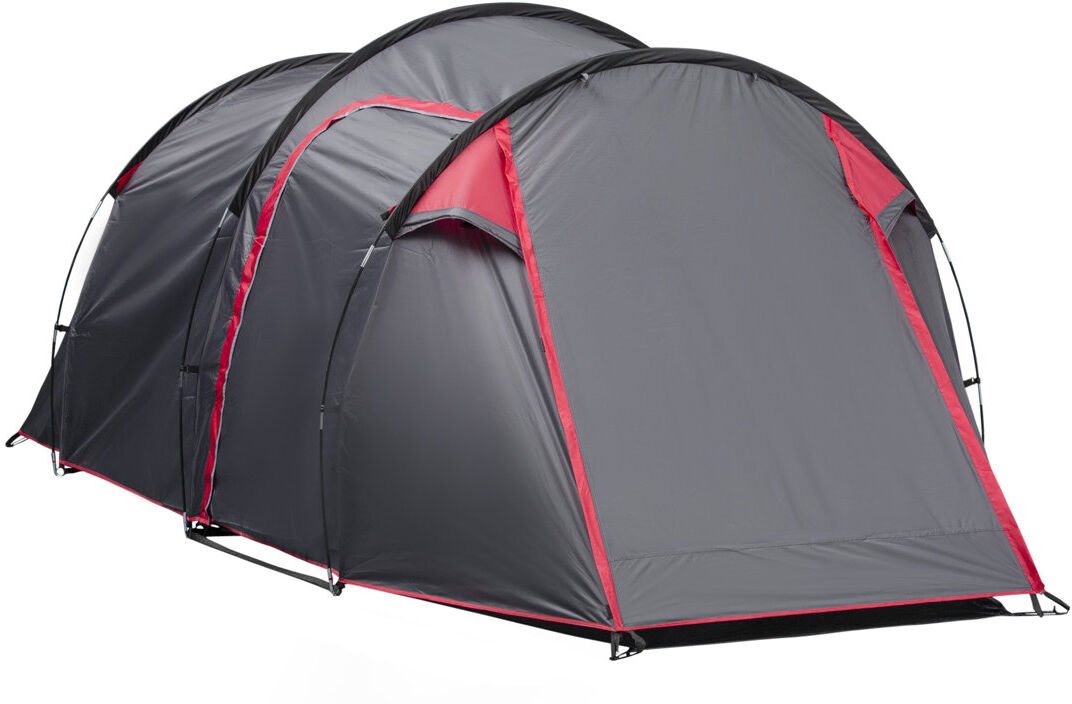 Dakota Fields Arnlaugur 4Pop-up Camping Tent w/ Ground Sheet 4 Windows Grey 4 Person