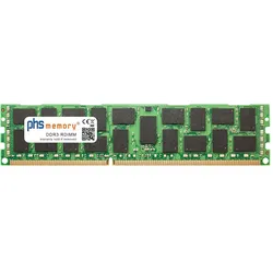 PHS-memory 16GB RAM Speicher für Supermicro X9DRD-iT+ DDR3 RDIMM 1600MHz (Supermicro X9DRD-iT+, 1 x 16GB), RAM Modellspezifisch