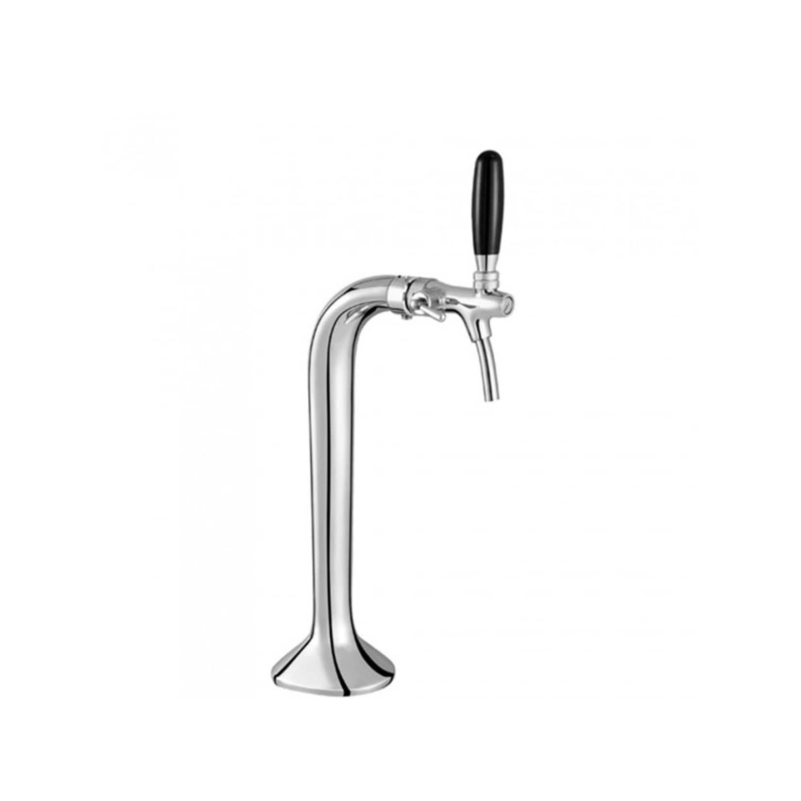 Schanksäule, Bierzapfsäule, Chrom, 1-leitig