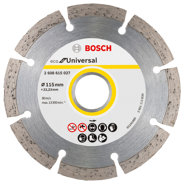 Bosch Diamanttrennscheibe Eco For Universal, D: 115 mm 2608615027