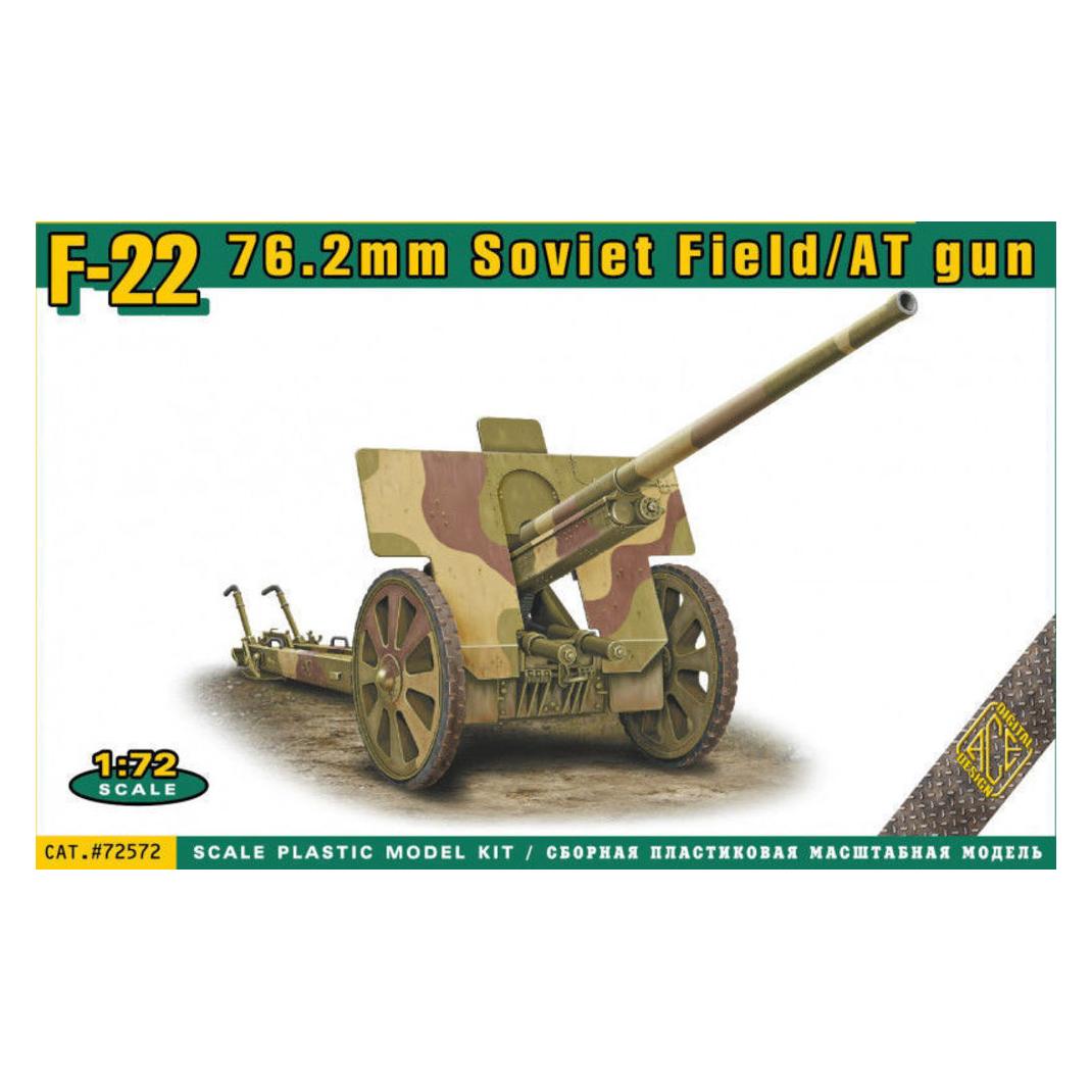 Ace F-22 Soviet 76.2mm Soviet field/AT gun (ACE72572)