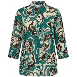 Bluse 3/4-Arm Peter Hahn türkis, 52