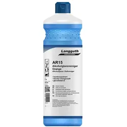 Alkoholreiniger Langguth AR15 Orange Clean 1 L hochkonzentrierter Alkoholglanzreiniger mit Orangenduft