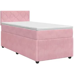 vidaXL, Boxspringbett, Boxspringbett (90 x 200 cm)