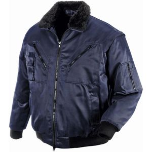 teXXor Arbeitsjacke Oslo, 4174, 4in1 Pilotenjacke, marineblau, Größe XXL