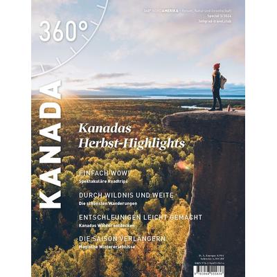 360° Kanada - Special Kanadas Herbst-Highlights, Geheftet von , 360° medien, 978-3-96855-583-6