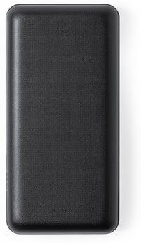 Batterie externe personnalisé 20000 mAh double USB Kiubert noir