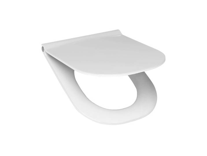 Abattant WC Mio duroplast avec fermeture amortie et charnières en acier inoxydable, blanc (H8917110000631)