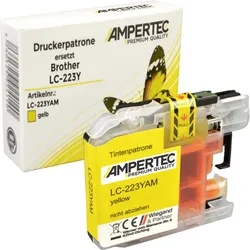 Kompatible Tinte ersetzt Brother LC-223Y  yellow