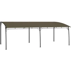 vidaXL Garten-Sonnenschutz 6x3x2,55 m Taupe