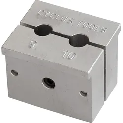 Cyclus Tools Spannkloben für 9 und 10 mm Achsen silber
