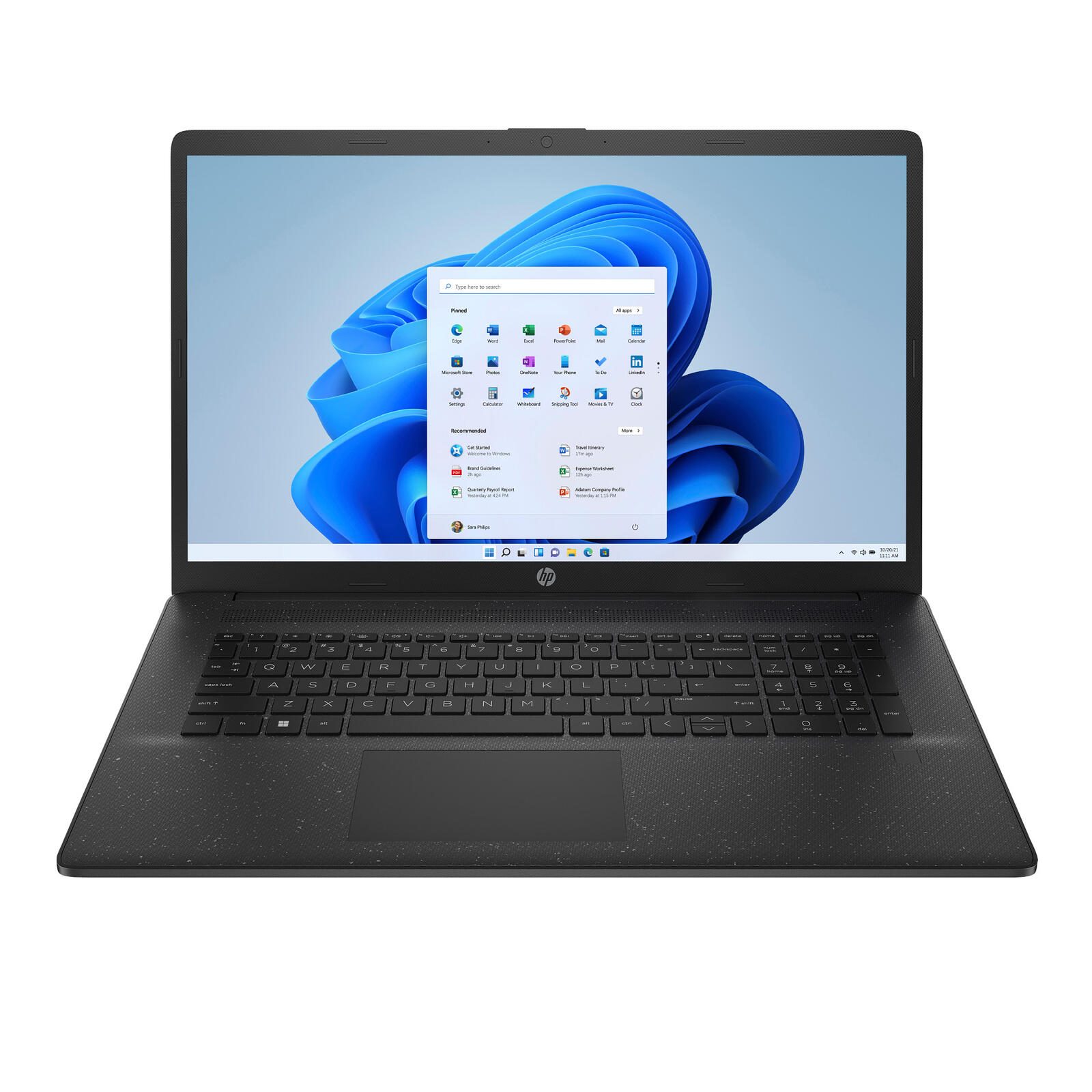 HP Inc. HP 17-cp2236ng AMD Ryzen™ 3 7320U Notebook 43,9 cm (17,3") BZ8R6EA#ABD