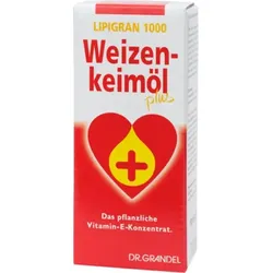 WEIZENKEIMÖL plus 1000 Lipigran Grandel 250 ml