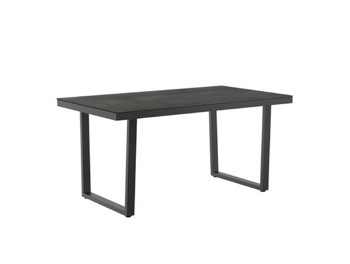 OUTLIV. Gartentisch 160x90cm Edelstahl/HPL Schweizer Kante