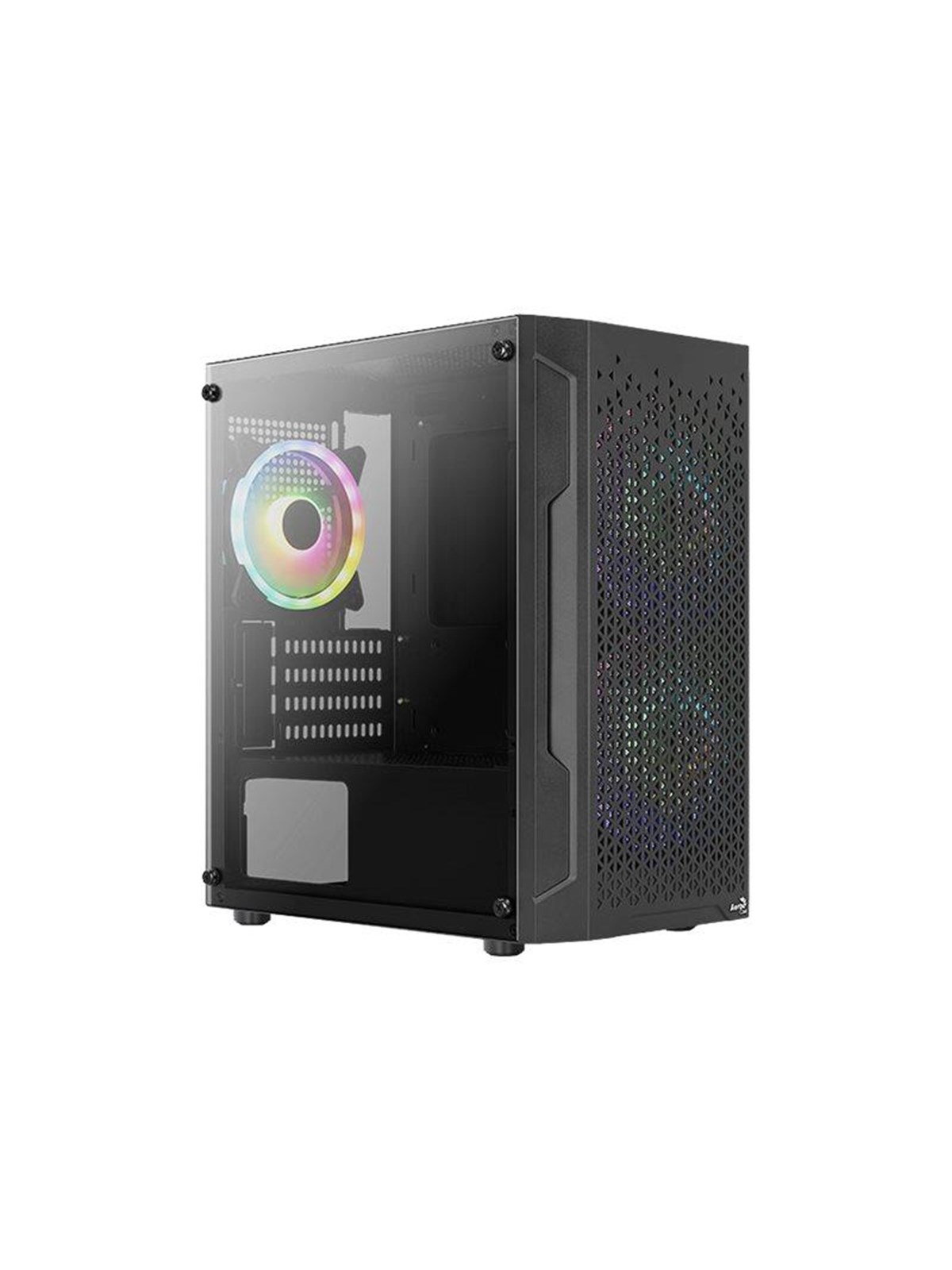 AeroCool - micro ATX - Gehäuse - Tower - Schwarz