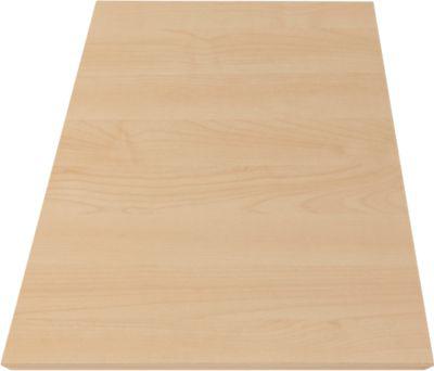 Schäfer Shop Genius Zusatz-Fachböden für TETRIS WOOD Schranksystem, 2 Stück, Garderobenschrank, Böden schmal, Ahorn